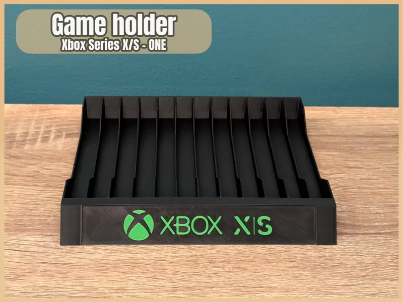 Game case holder (Xbox ONE & Series X/S)