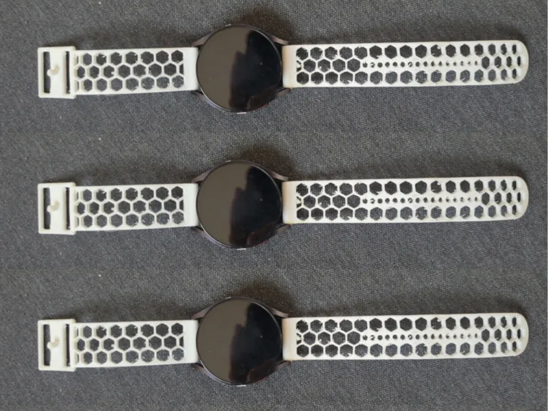20mm Hexagon watchstrap TPU S/M