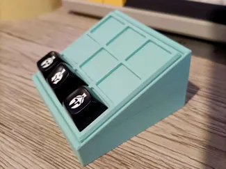 Artisan Tray 9 cube - High angle.