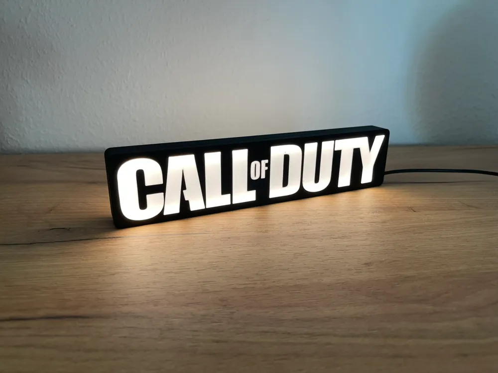Call Of Duty Lightbox (double-sided) by hollowmaker - MakerWorld
