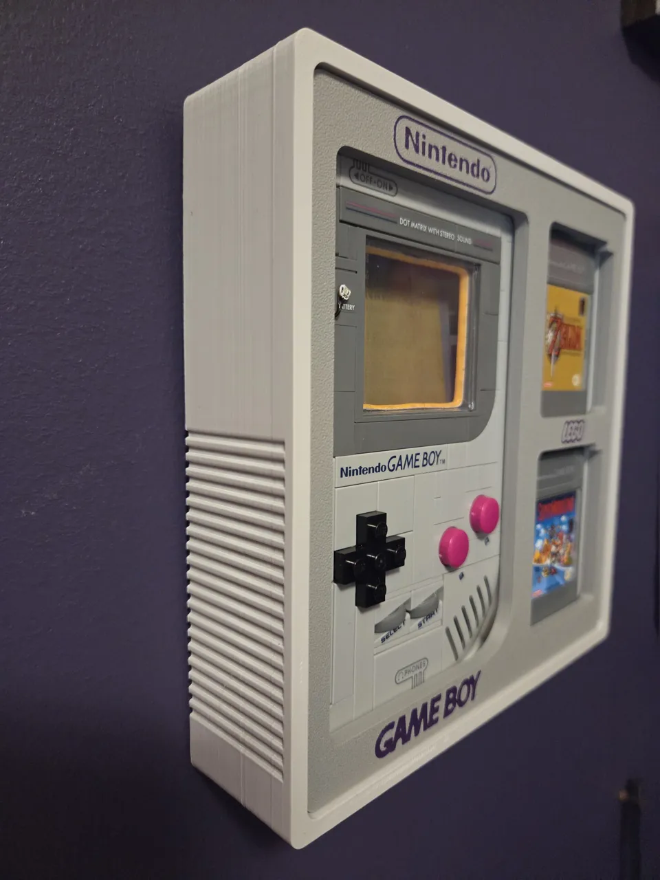 Display Case for Legoset Gameboy view 2