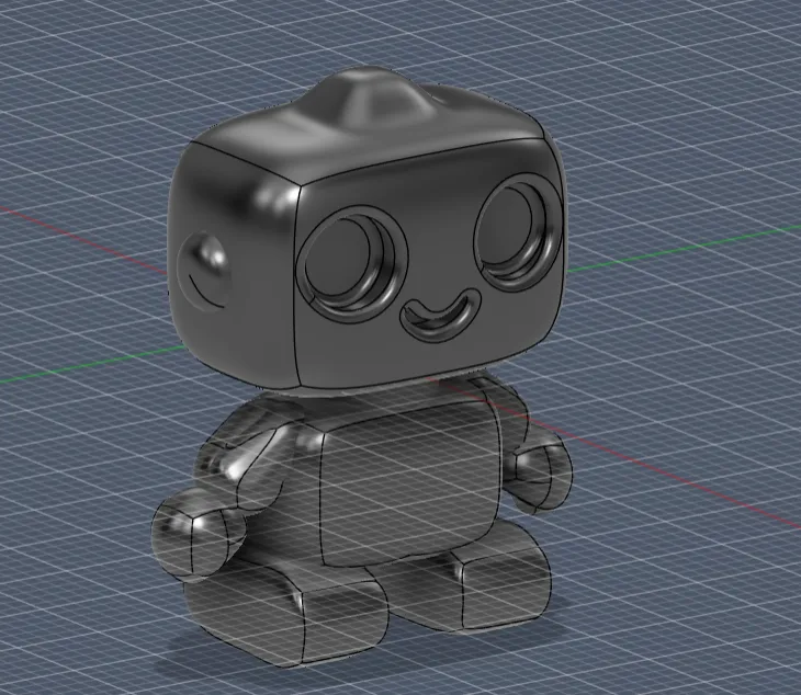 Cute test robot (ONLY 3 GMS) - Free 3D Print Model - MakerWorld