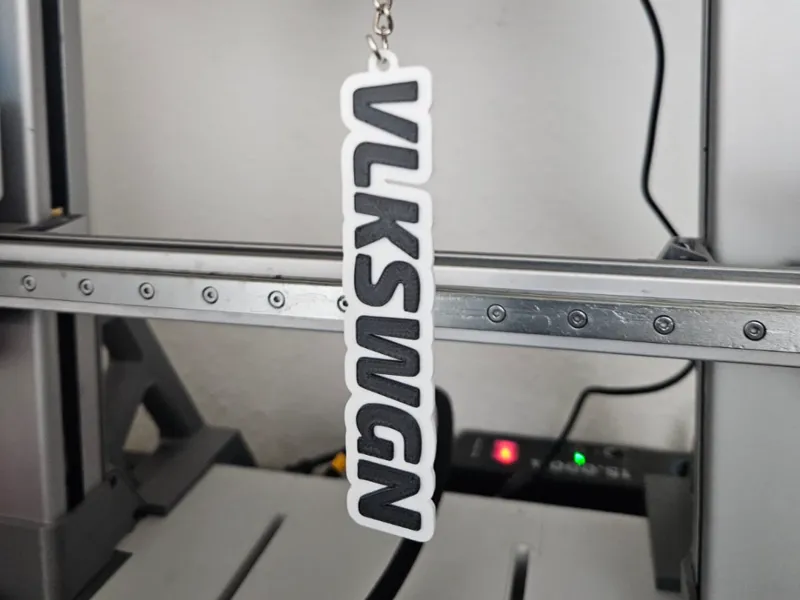 Volkswagen VW Keychain VLKSWGN