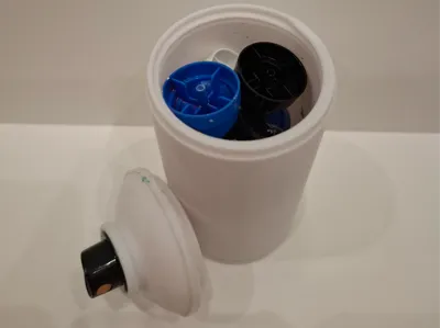 Spray can Cap holder