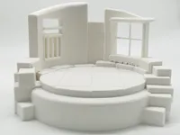 0.2mm nozzle, model base