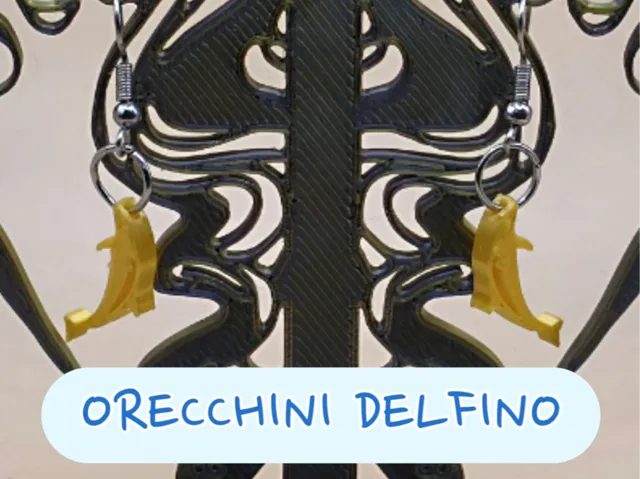 Orecchini Delfino