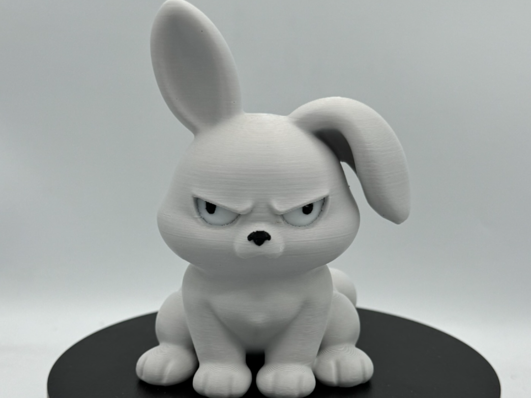 Cute Chibi Grumpy Bunny