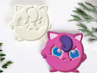 Angry Jigglypuff - 3D ColorPals - Coloring 