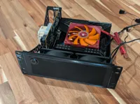 10 Inch Mini ITX Tray (2U) and Magnetic Front Plates