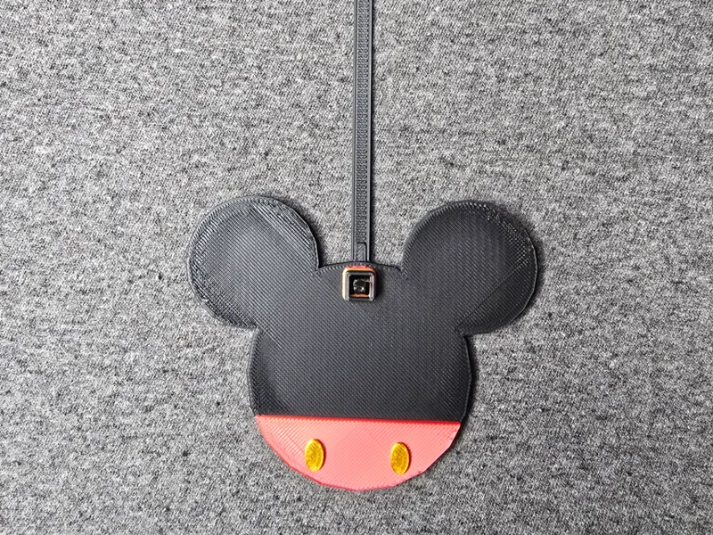 Mickey Luggage Tag