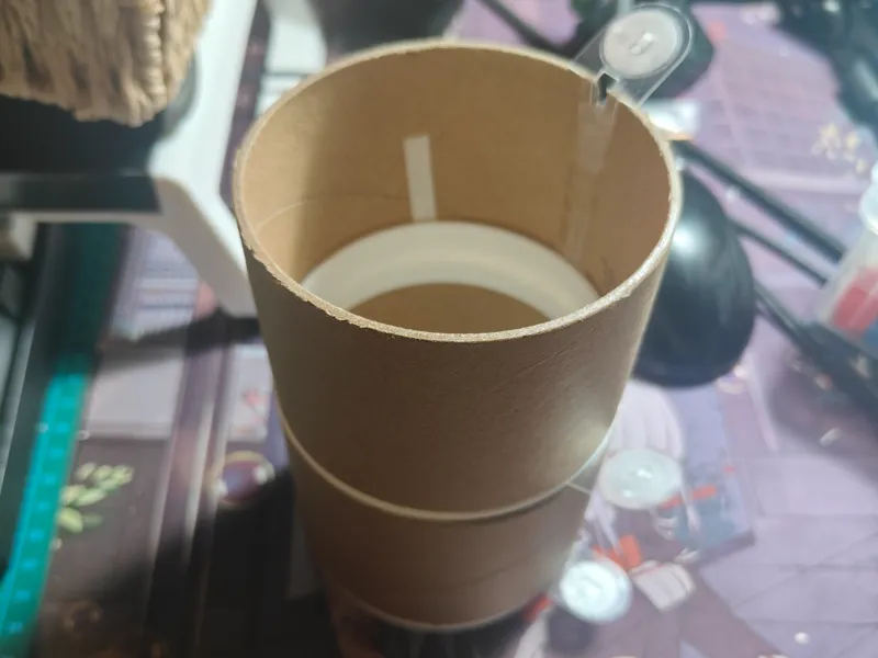 耗材纸筒线轴改堆叠盒-增加连接件