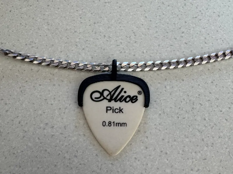 Guitar Pick Pendant V1