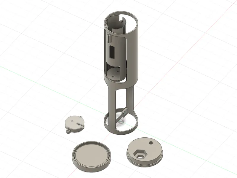 Meshtastic Rak19007 Wisblock in a tube - 18650