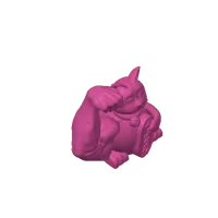 Chat porte-bonheur maneki-neko musclé — photo 3