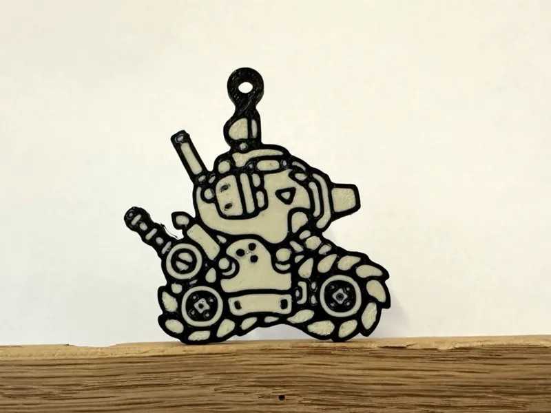 Metal Slug SV-001 Portachiavi