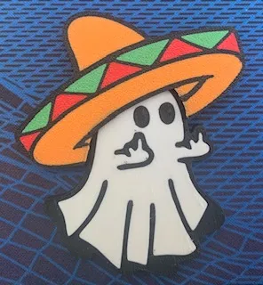 Sombrero for WE3D's FU Ghost Keychain 