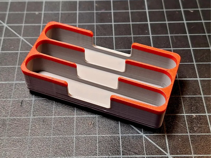 Rod Sloth Gridfinity Holder (Holds 3)
