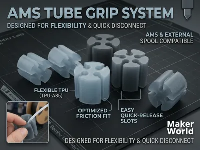 PTFE tube holders