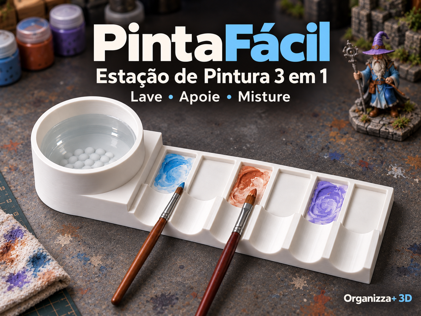 PintaFácil — Estação de Pintura 3 em 1 - 1