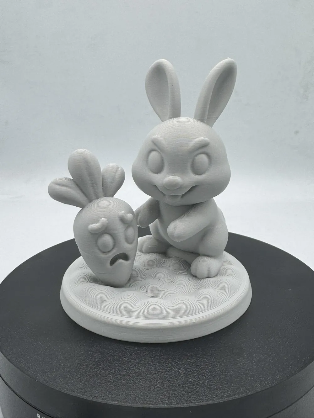 Cute Chibi Rabbit and Scared Carrot by WispHollowMakerWorld: Download ...