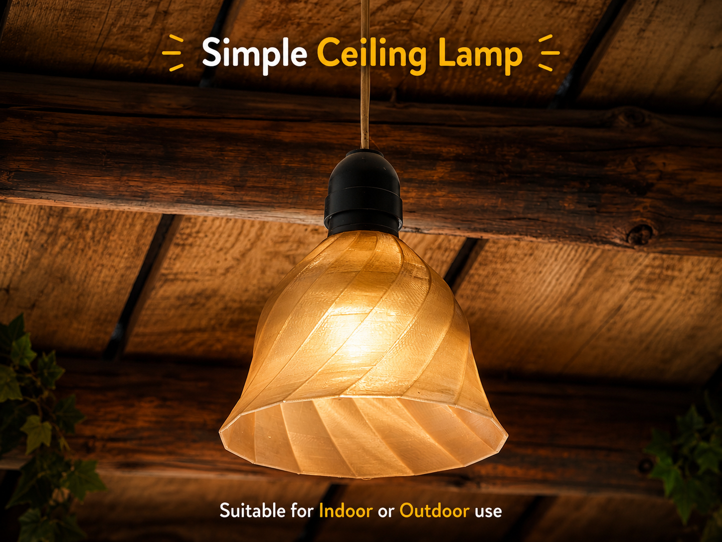 Simple Ceiling Lamp