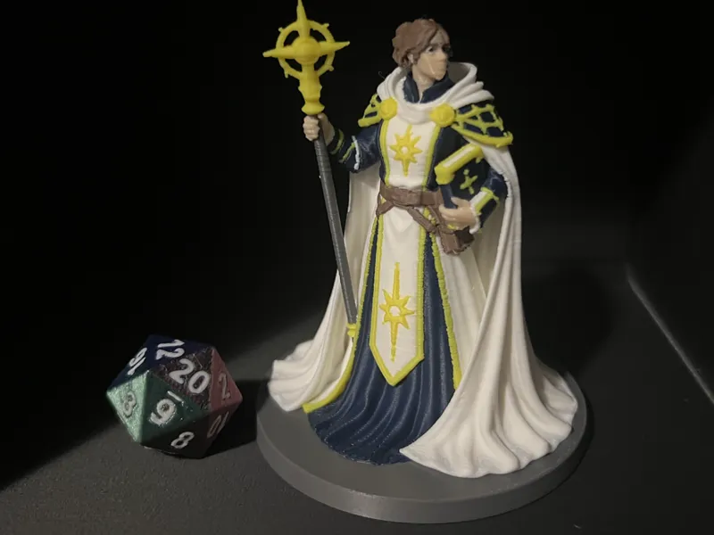 D&D-Kleriker (Mehrfarbig)
