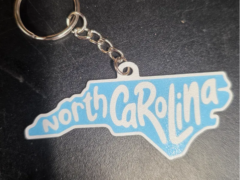 North Carolina Keychain