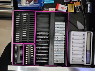 Battery Holder Gridfinity