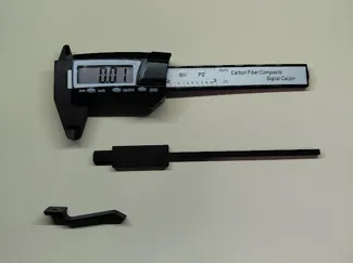 Depth Rod add-on for 70mm digital plastic caliper