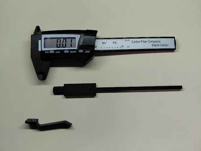 Depth Rod add-on for 70mm digital plastic caliper