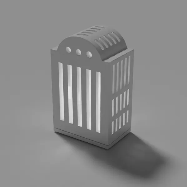 Bougeoir décoratif compact