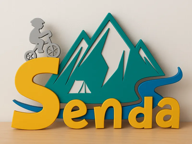 Letrero decorativo Senda