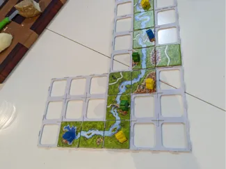 Carcassonne magnetic Game Squares (3x3)