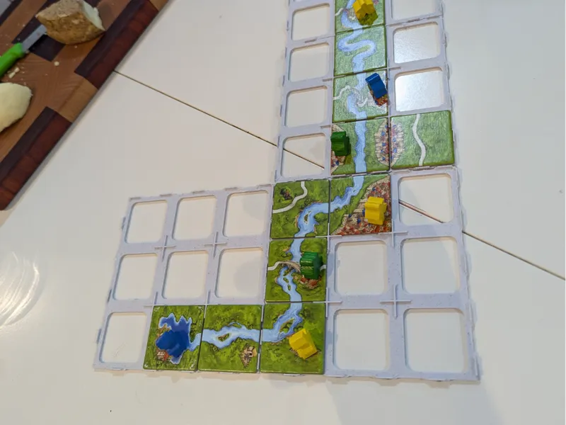 Carcassonne magnetic Game Squares (3x3)