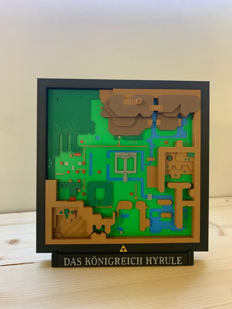 Stand for the Zelda A Link To The Past Map 