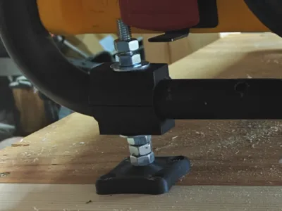 dewalt table saw adjustable mount 