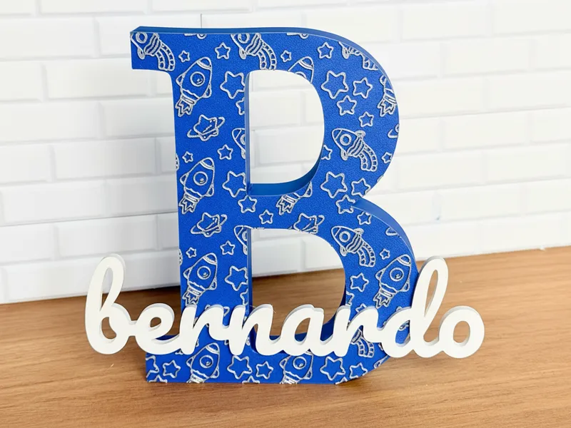 Bernardo - Rocket Name Sign