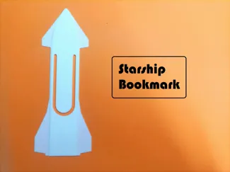 Starship Bookmark