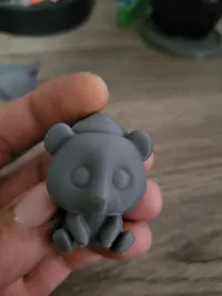 Panda mignon au bonnet de Noël — photo 3