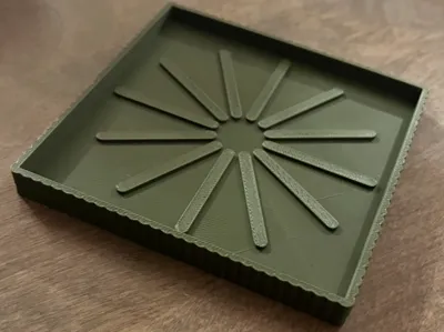 Square Plant Plate