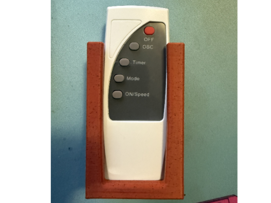 Wall Fan Remote Holder works with Hampton Bay