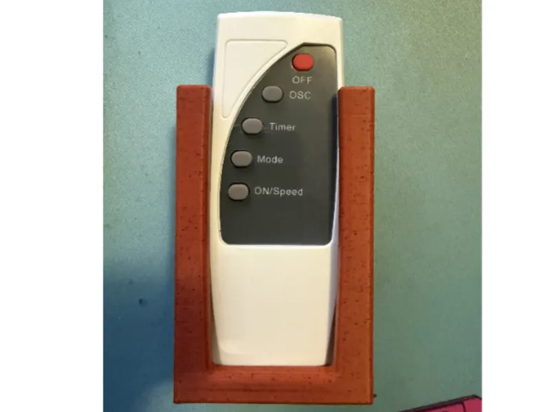 Wall Fan Remote Holder works with Hampton Bay