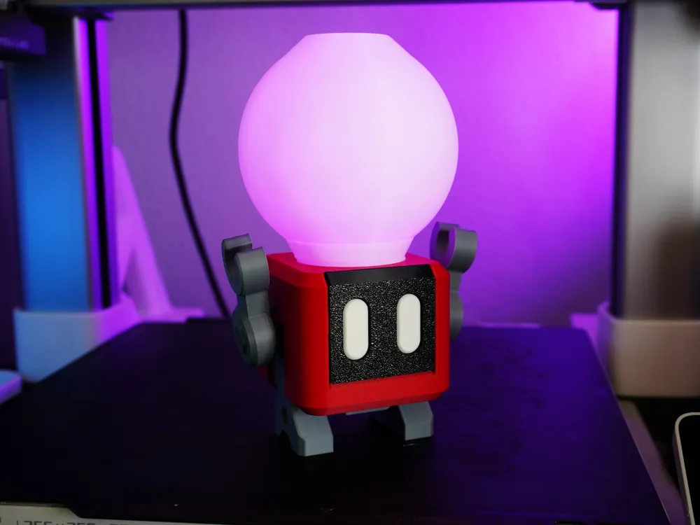 Luma Bot - Lamp - Free 3D Print Model - MakerWorld