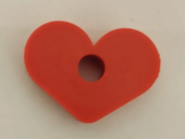heart Hoodie Drawstring Beads