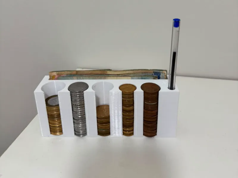 Porta moedas / Real Brasileiro / Mini caixa 