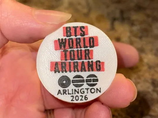 BTS World Tour Coin Arlington