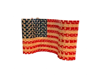 American LARGE flexi flag