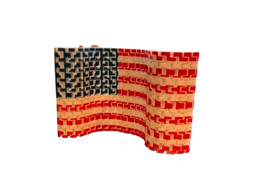 American LARGE flexi flag