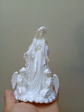 Figura decorativa: Heavenly Mary & Praying Angels Statue — vista de referencia 5