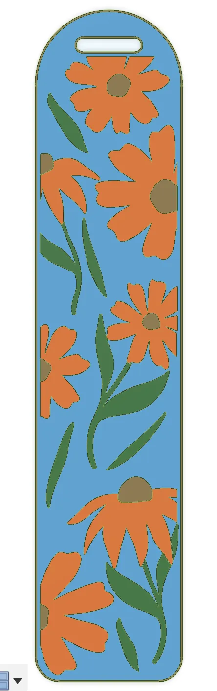 Orange flowers